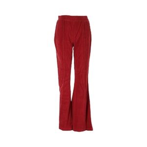 Aerie Corduroy Red Flare Leggings